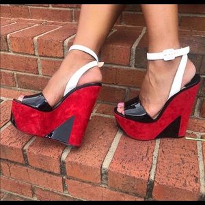 Christian Louboutin platform/Wedge